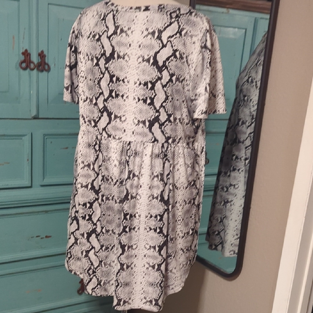 JODIFL Snakeskin Pattern Dress - Picture 4 of 4